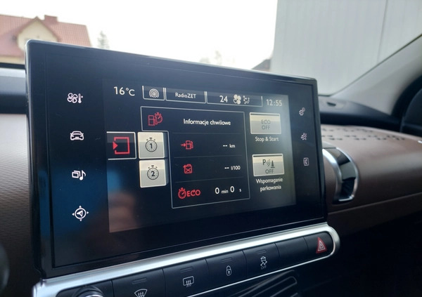Citroen C4 Cactus cena 37900 przebieg: 165000, rok produkcji 2016 z Bychawa małe 436